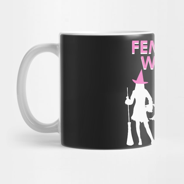 Feminist Witch T-Shirt by TeeSky